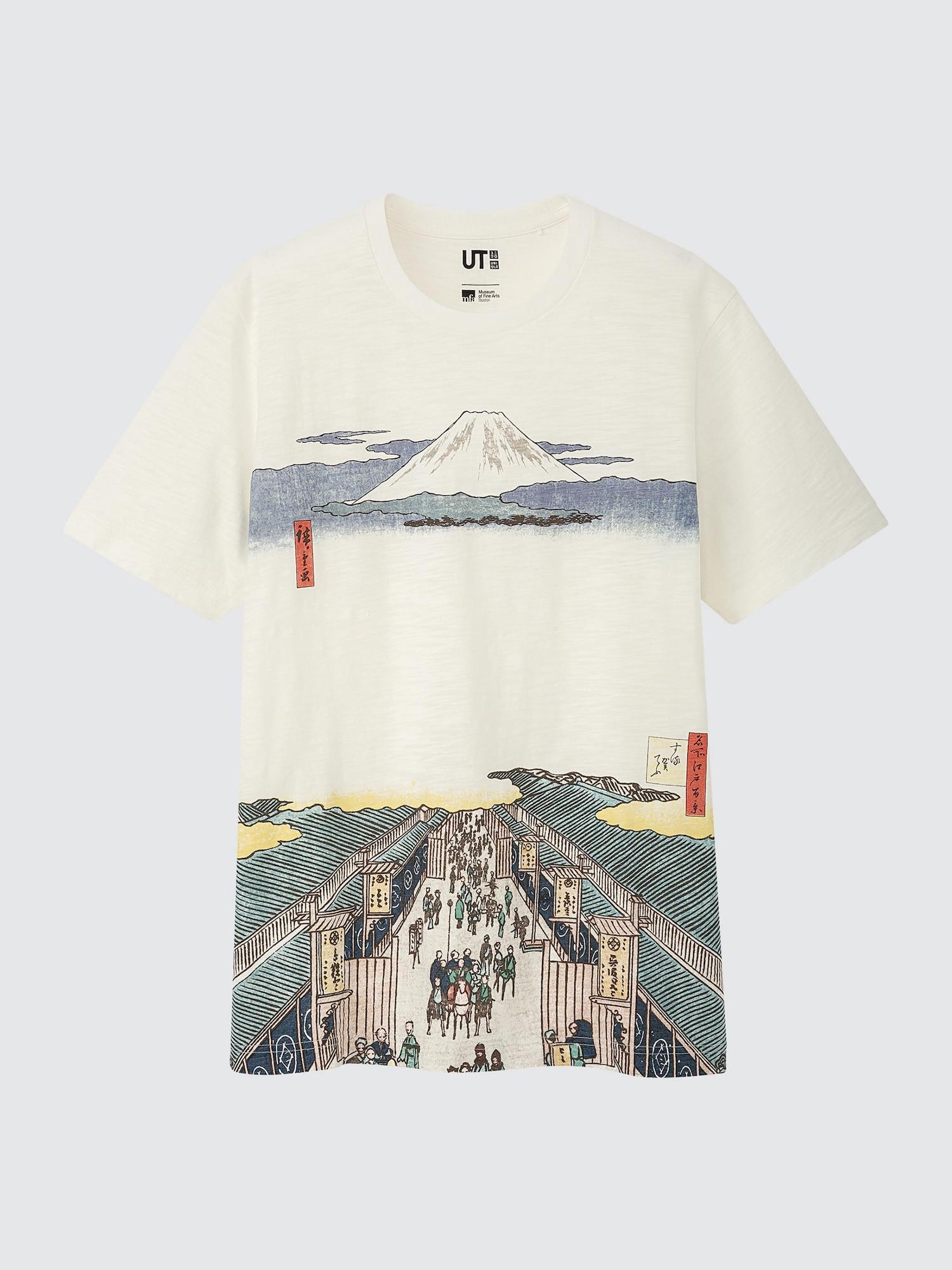 

Uniqlo Япония Укиё-э Ут 01 OFF WHITE/S