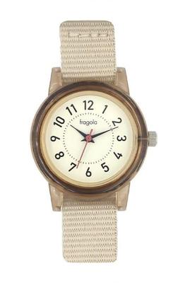 Follow Clear Case Nylon Band Watch BR (Fragola) Watch, N01525S-1