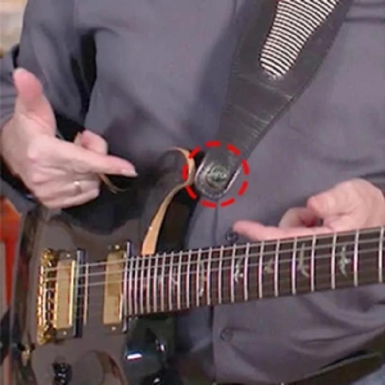 Set of 2 Guitars Strap Safe Locks Elegant Buttons Guitar Accessory Set Metal Strap Locks Electric Guitar Part for Repair