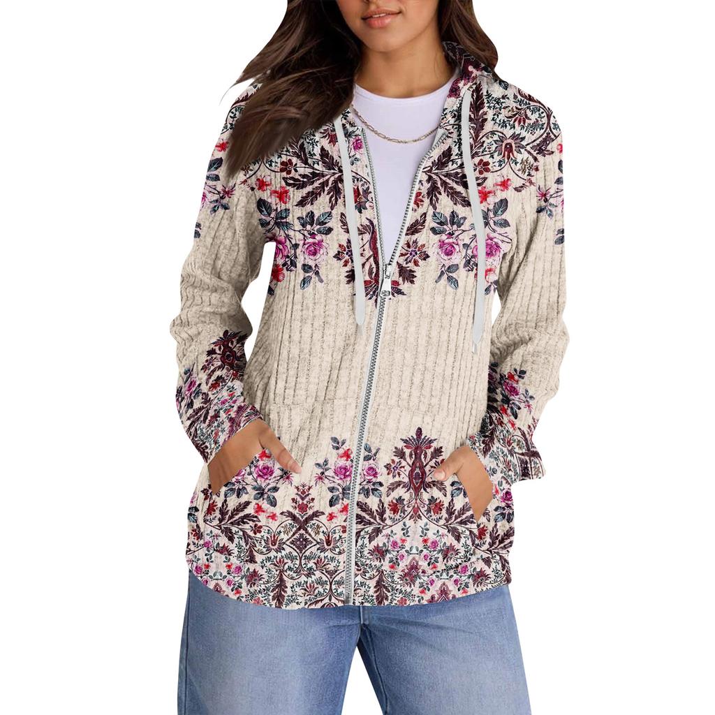 Hoodies For Women Trendy Tops Casual Fall Fashion Long Sleeve Sweatshirt With Pockets Pullover Lightweight