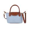 Straw Handbag Women's New Trendy Casual Woven Dumpling Bag Versatile Shoulder Messenger Bag