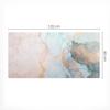 Universal Protective Pad for Table and Countertop Abstract Marble 120X60 Cm