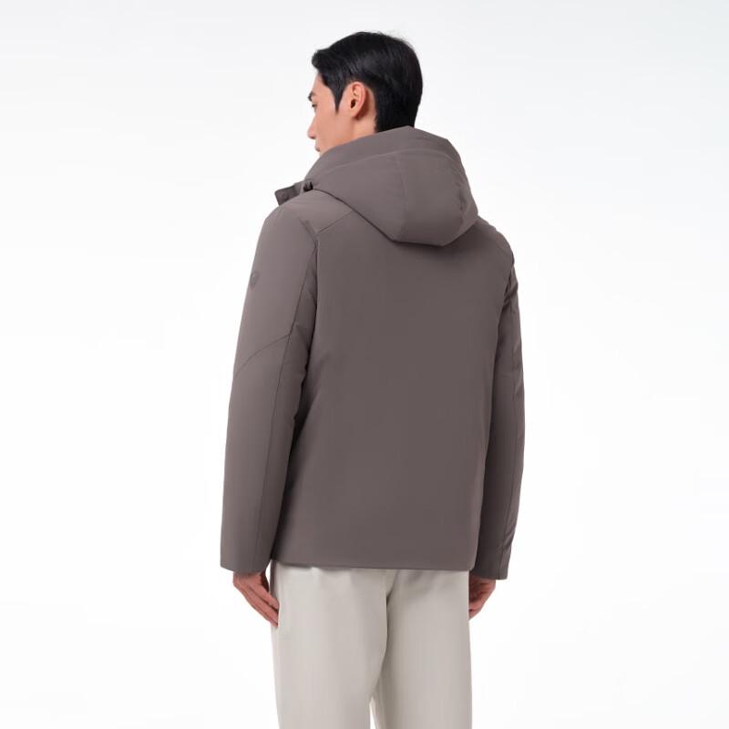 Tambor Men's Classic Versatile Hooded Down Jacket with Detachable Liner