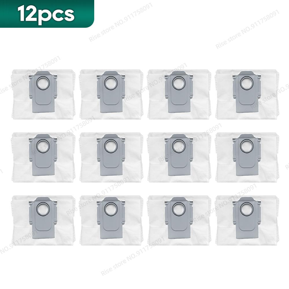 Compatible For Roborock S8 / S8 Pro Ultra / S8 Plus Accessories Main Brush Hepa Filter Dust Bag Mop Cloth Spare Parts