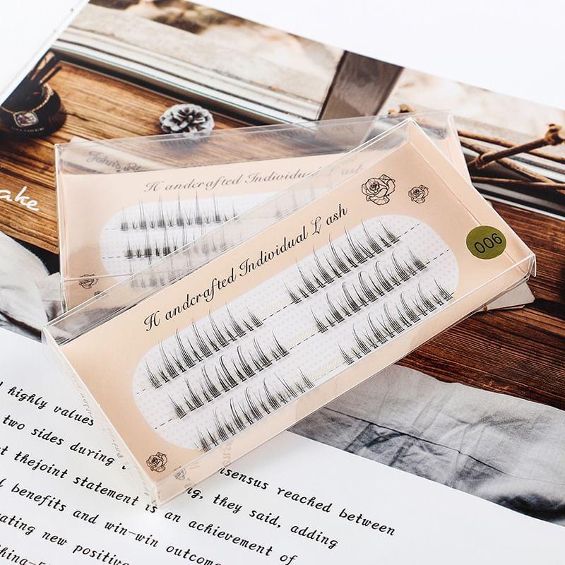 Lashie - Natural Wispy Cluster False Eyelashes (Various Designs)
