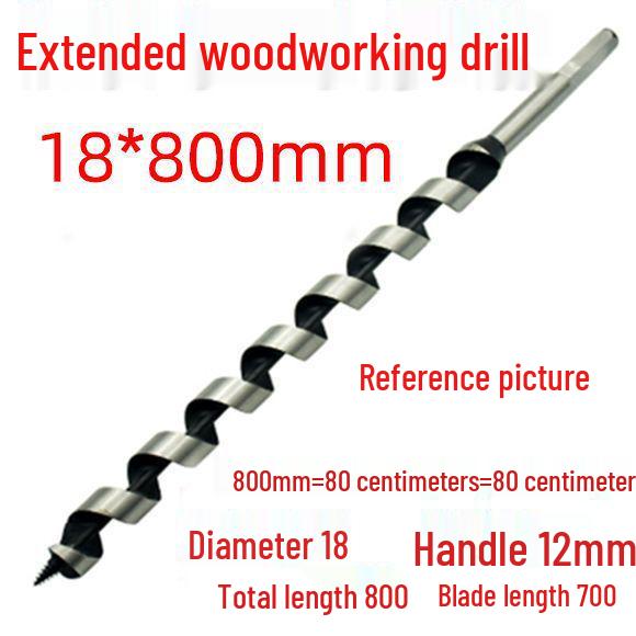 Extended Hex Shank Forstner Drill Bit for Woodworking - Door & Panel Hole Opener