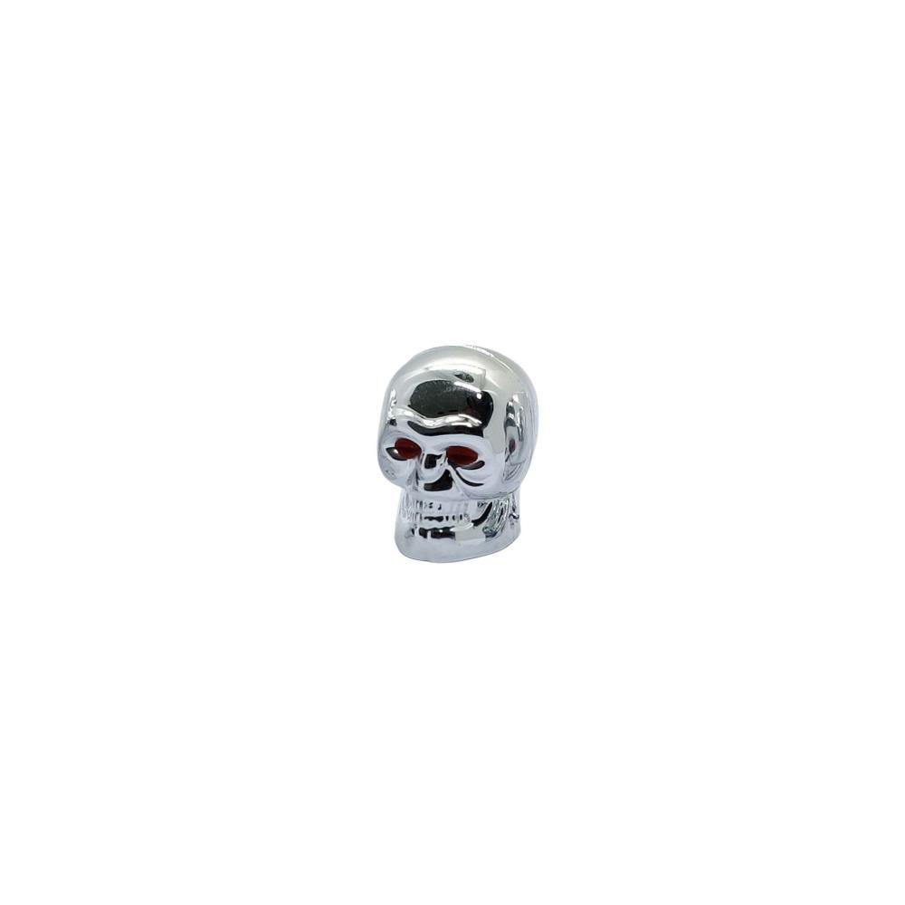 1Pc Antirust Copper Core Bike Tires Valve Caps Skull Style Tire Valve Cap Valve Stem Cap  Motorcycle