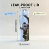 1PC Panda Bear On Tree Trunk Print 750ml Color Plastic Sports Water Bottle Leakproof Flip Straw Lid Suitable for Sports Office Home Use
