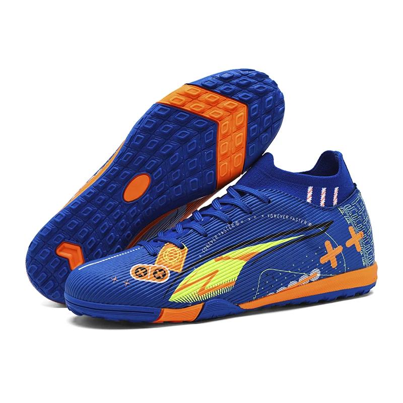 Neue Jugend TF/FG Fußballschuhe Bequem Langlebig Rutschfest Outdoor Neutral Sneaker Herren und Damen Rasen Trainings Fußballschuh