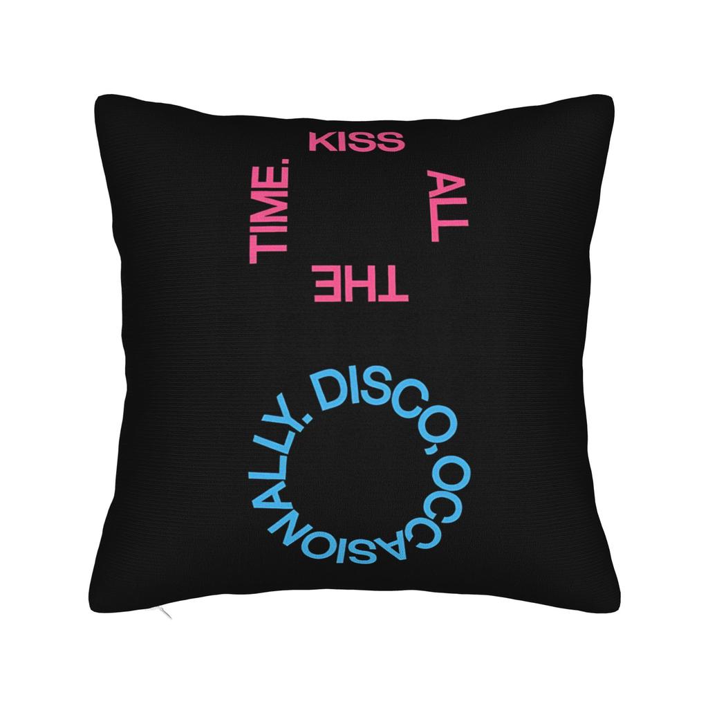 Kiss All the Time Pillowcases Harrys Styles New Album Funny Pillow Case For Wedding Party Home Decor Square Pillow Cover