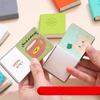 3pcs/set Colorful Mini Drawing Books Square Watercolor Sketchbook Thick Paper Drawing Books Study Art Art Supplies