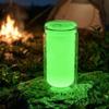 Fluoreszierender Klarplastikbecher 16oz Fassungsvermögen Leuchtende Kaffeetasse Nachtleuchtende Tasse Aktivitäten