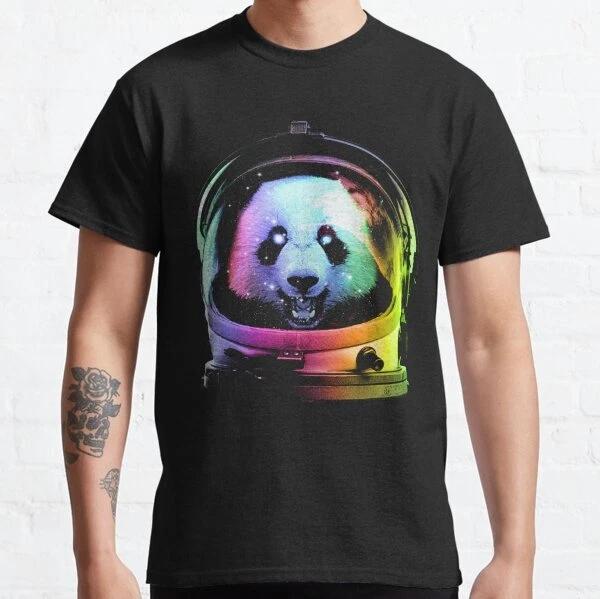 Astronaut Panda Vintage Gift Retro Classic T-Shirt S-3XL XL