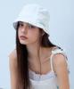 INSTANTFUNK Flower Bucket Hat - White
