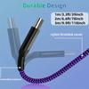 USB-C Nylon Braided Fast Charging Cable, Compatible With, Oneplus, Xiaomi,  Features Data Sync Capability,