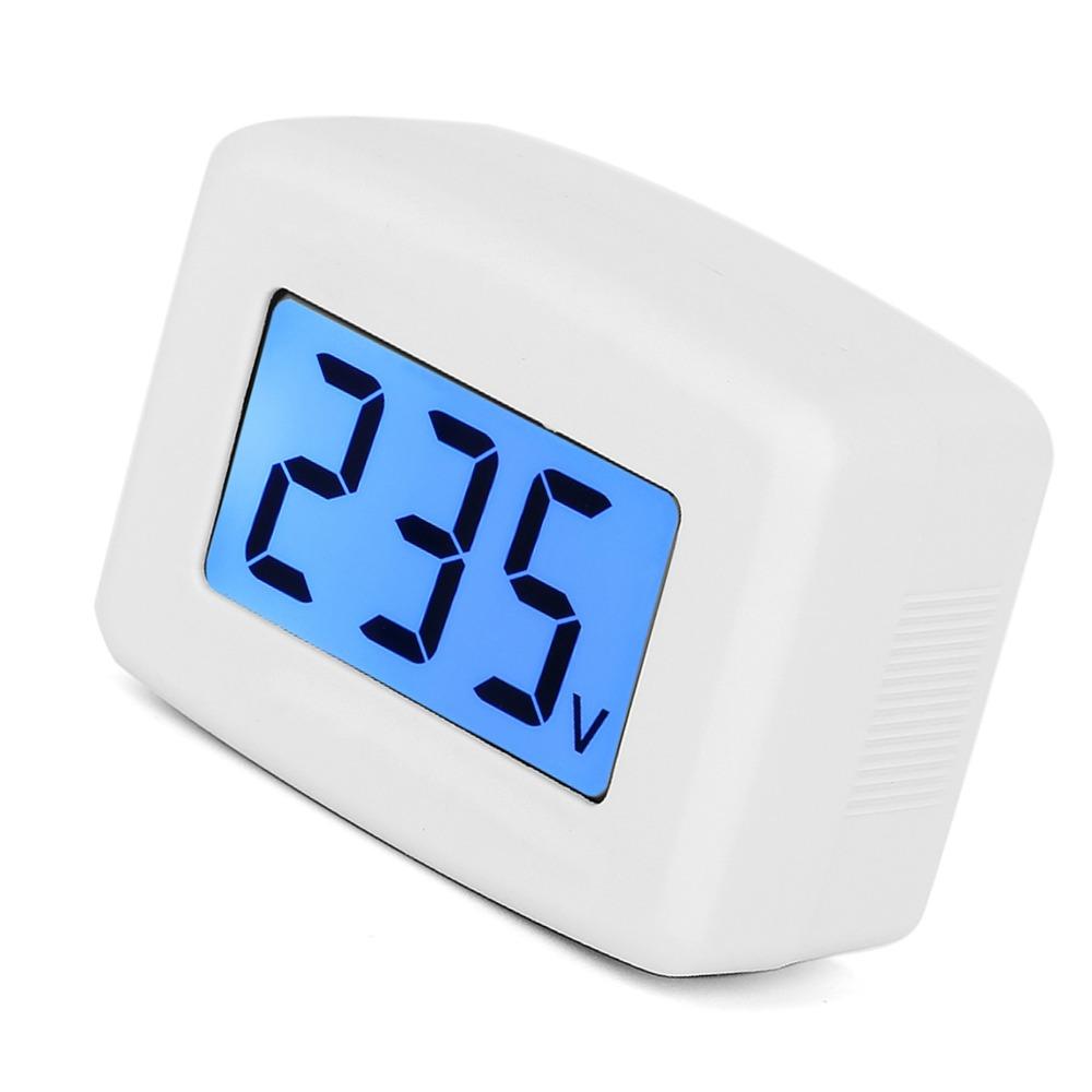 Flat Plug LCD Digital Voltmeter AC 80-300V Electrical Instruments Digital Voltage Meter  Household