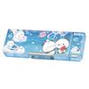 Kamio Japan Mochimochi Panda Pen Case with Eraser Pocket Pen Pen New School 285118 Double-Sided (Pen Case, Holder, Case, Year)