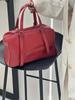Korean Style 2025 Simple Large Capacity Underarm Handbag, Vegetable-Tanned Leather