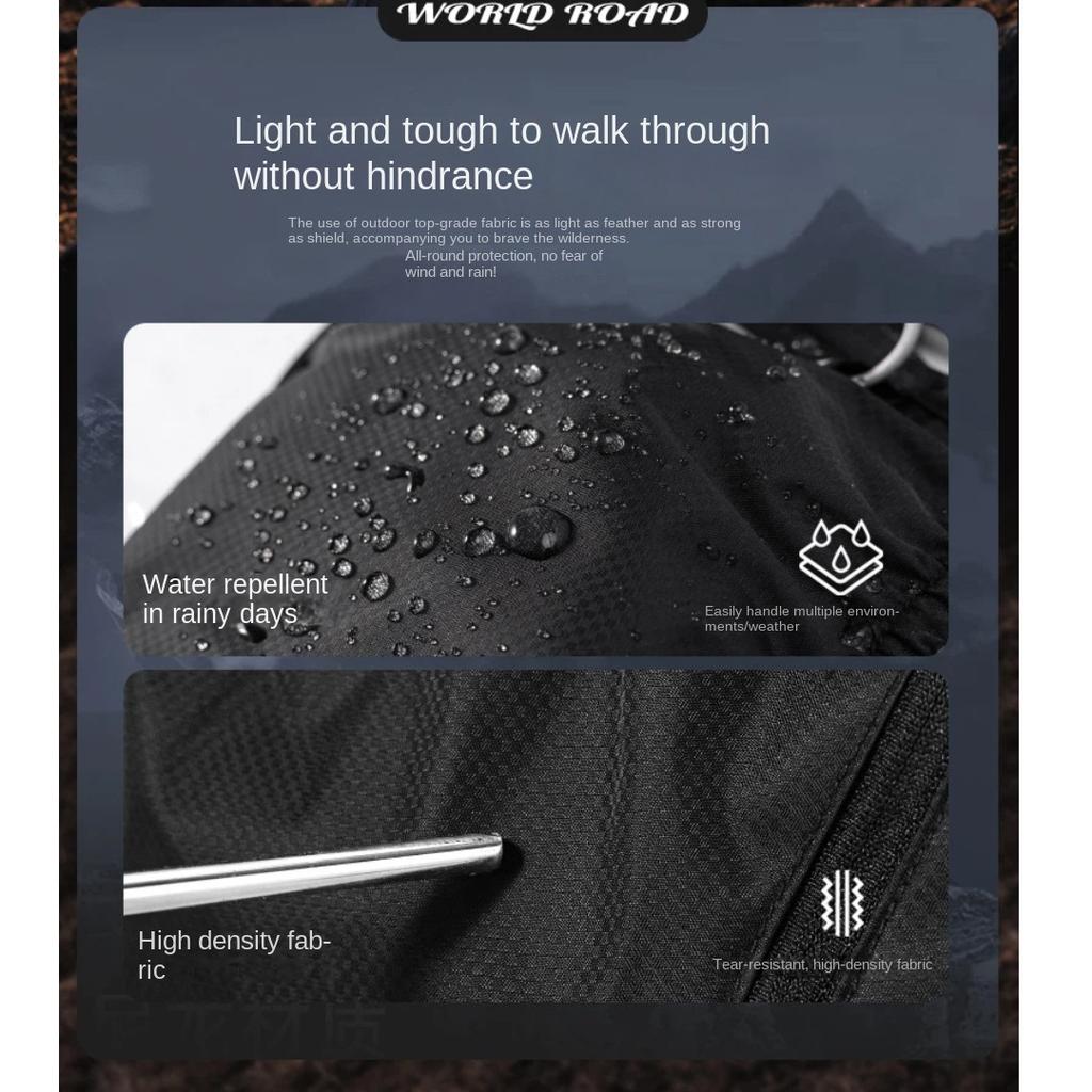 High-Performance Unisex Hydration Backpack Vest Lightweight for Outdoor Marathon Cycling Hiking Trail Running