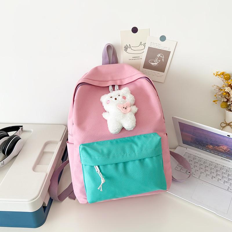 Fun And Functional Preschool Backpack For Children Aged 3 To 6 Years Perfect For School Use розовый