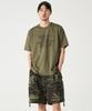 HELEMENT Angler Graphic Short Sleeve T-Shirt (Khaki)