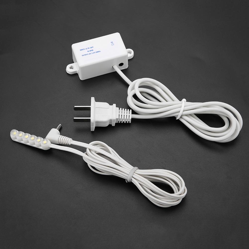 0.3W 6-LED Sewing Machine Accessory LED Working Light Magnetic Base Table Lamp