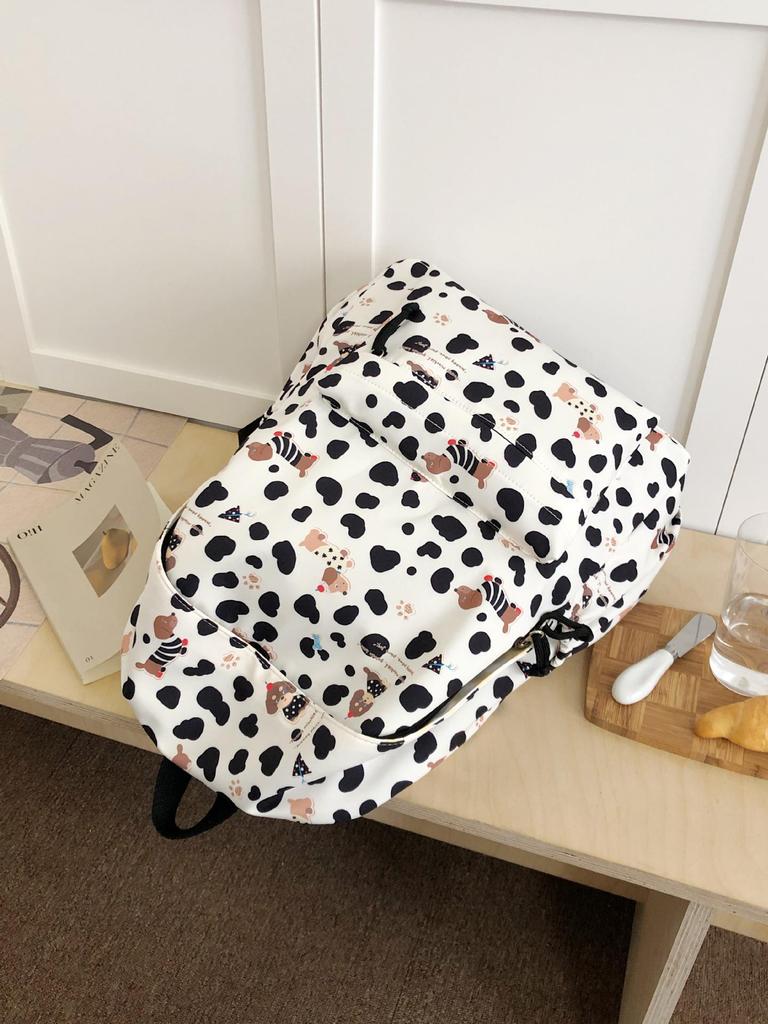 Japanese-Style Large-Capacity Backpack for Women - Cute, Versatile, Fresh Design for Junior High School Students and Travel