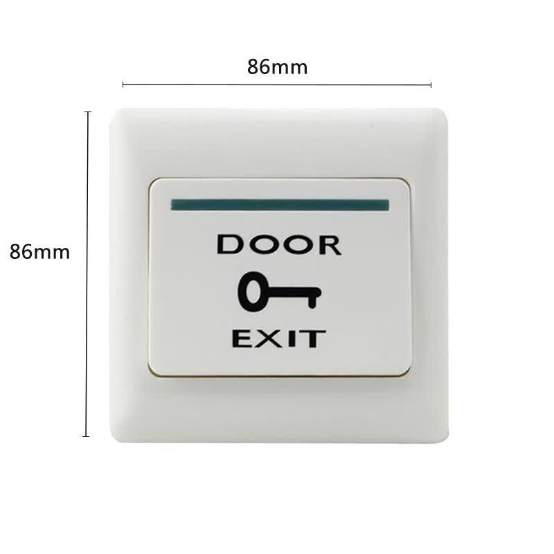 86 Type Concealed Access Control Exit Button Panel