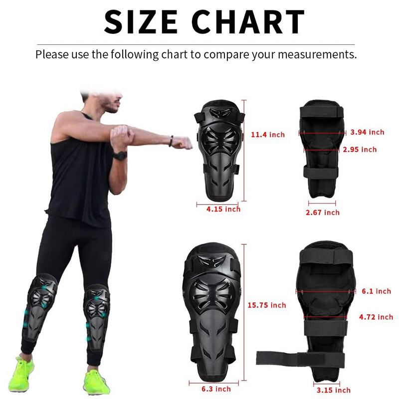 

Benken велосипедные защитные наколенники и налокотники, мотоциклетные наколенники, комплект мотоциклетных наколен и локтей