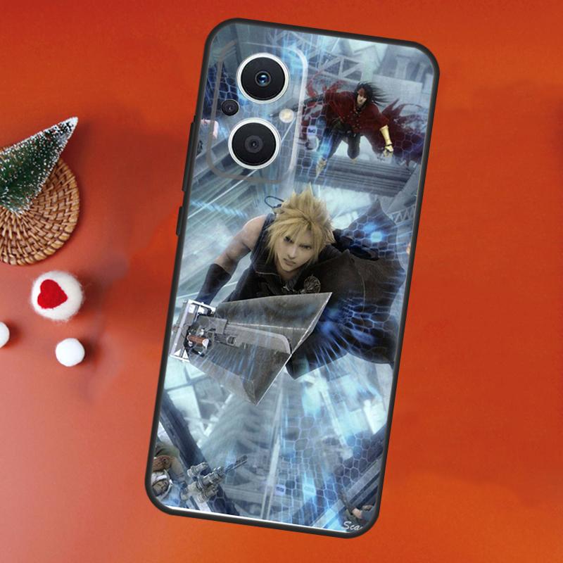 Final Fantasy VII Case For OPPO Find X5 X6 X8 X9 Pro OPPO Reno 8T 7 8 Lite 13F 14F 12F 11F 10 13 14 Pro Cover
