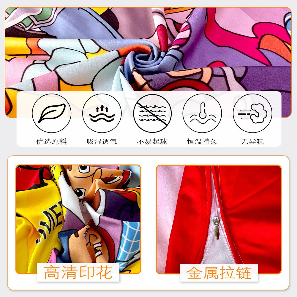 Weihnachts-Bettwäsche Dreiteilig Digitaldruck Bettlaken Bettbezug