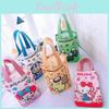 Shin Chan Cartoon Insulated Canvas Bag For Picnic And Casual Carrying
