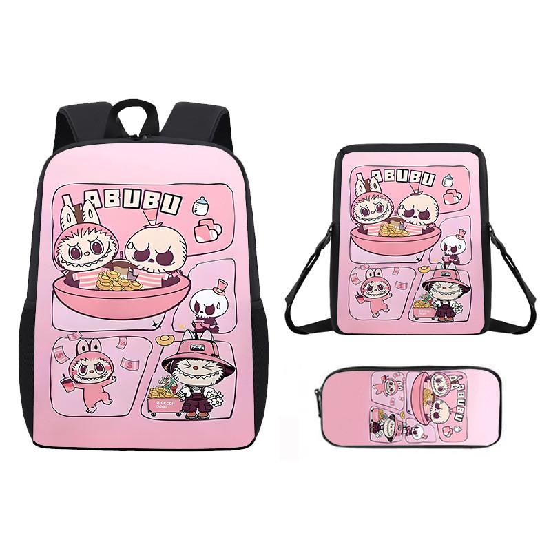 

Animal School Pattern Backpack With Cushioned Straps For Boys And Girls 40