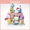 Adorable Sanrio Fruit Cat Blind Box Collectible Figurine Pvc Toy Model Display