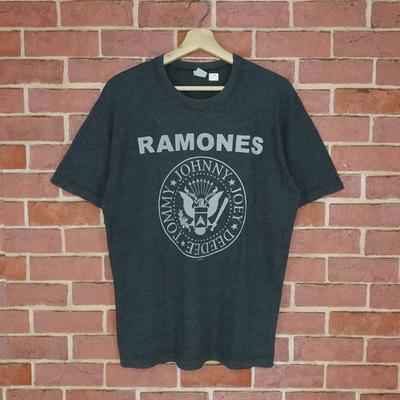 Vintage Ramones Amerikanische Punk Rock Band 90er Jahre Promo Musik T-Shirt Mittlere Größe