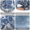 JOGUJOS original new denim cap washed baseball cap summer fashion versatile big head circumference hat