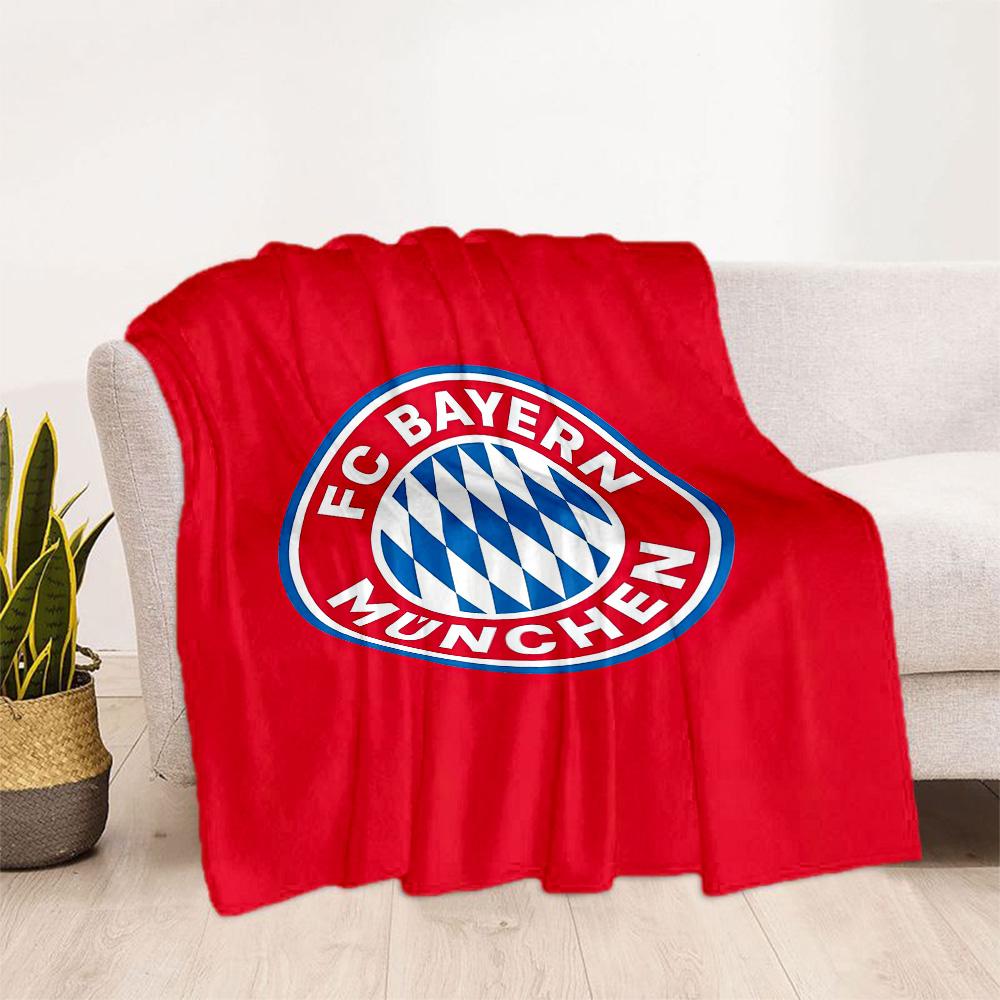 Bayern Munich Blanket Ultra-Soft Suitable for Chair Couch Picnics for All Seasons Digital Print Gift for Travel Home Birthdays