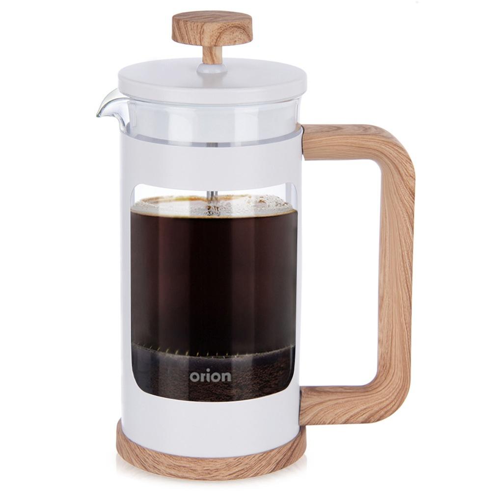 Plunger Jug with Strainer for Coffee, Tea, Herbs 400 ml