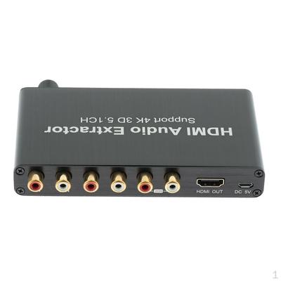 5.1CH 4K 3D Audio Extractor Konverter auf Adapter