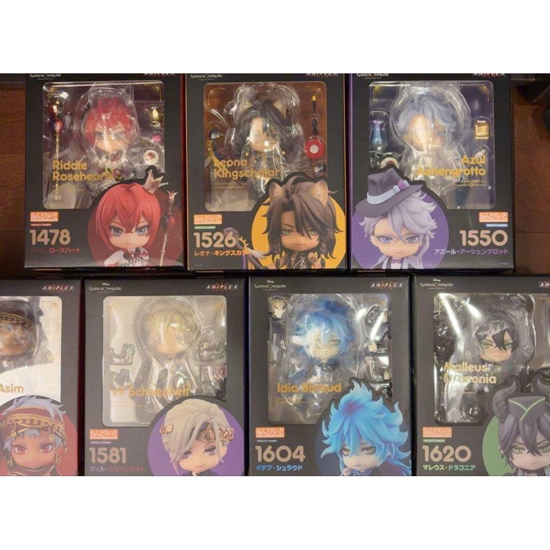 Used Nendoroid Twisted Wonderland 7-piece set