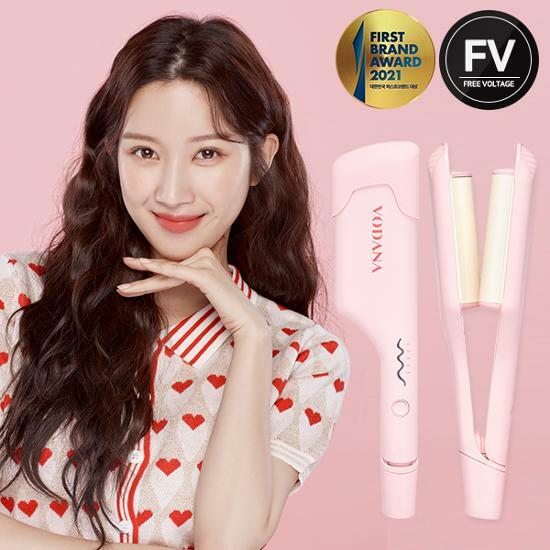 VODANA Triple Flow Wave Iron ピンクバニラ 32mm TRIPLE FLOW WAVE IRON 32mm / VODANA(ヘアアイロン, 美容家電