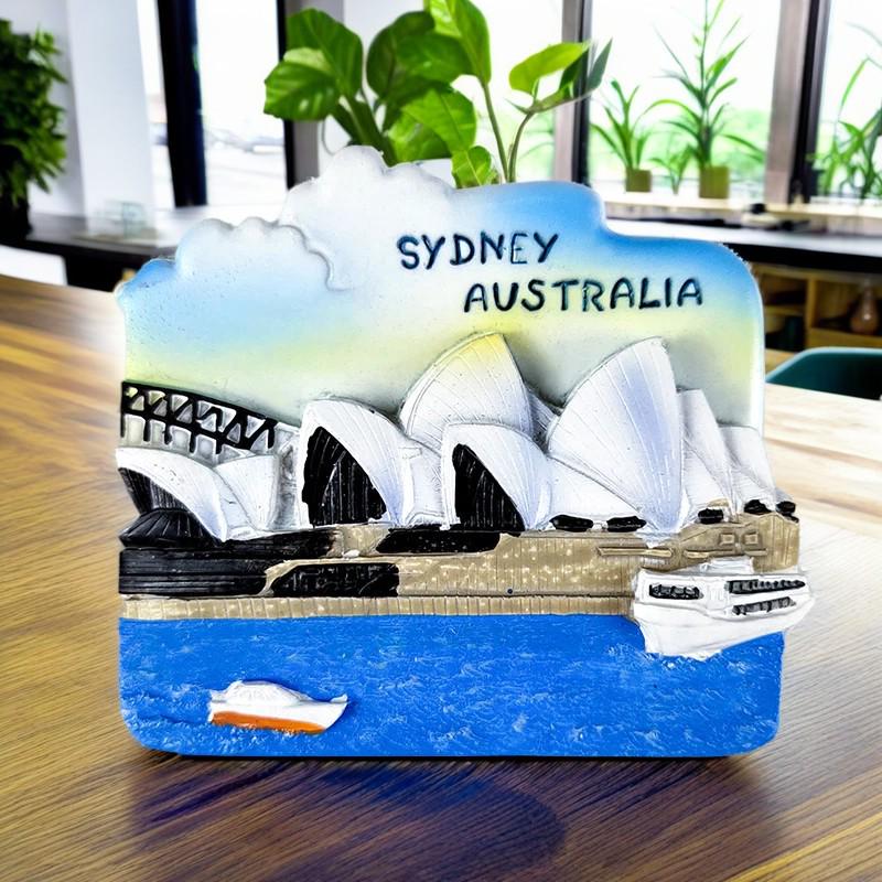 Australia & New Zealand 3D Fridge Magnet Souvenir