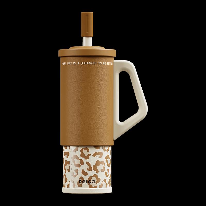 RELEA Ceramic Lined Insulated Mug