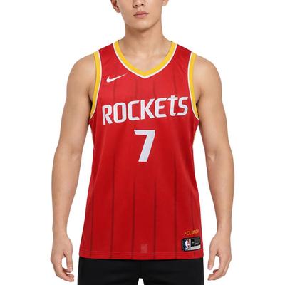 Men's Nike Basketball Jerseys Men's Red V-neck Moderate