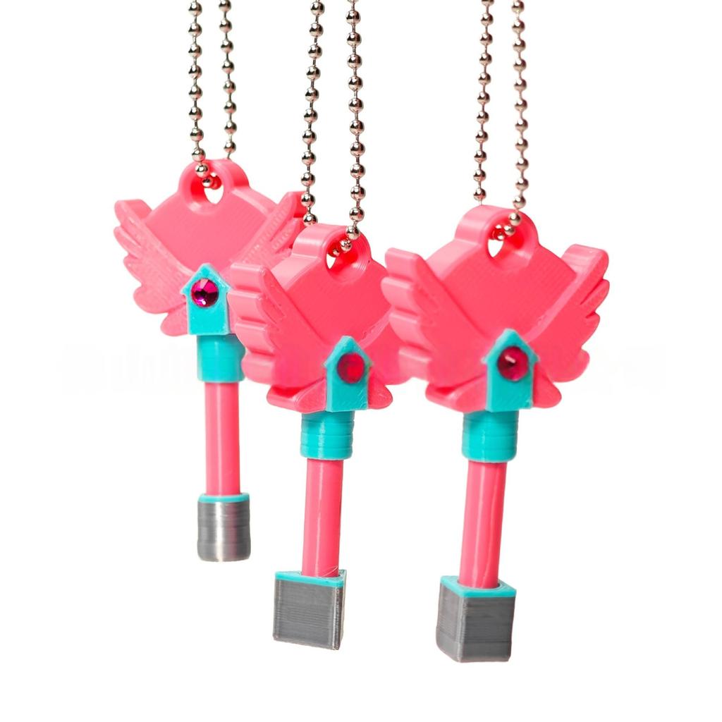 Korea Game Key and Lock Assembly Game Props Keychain Pendant Ornament Game Props For Family Family Parties Gifts for Friends