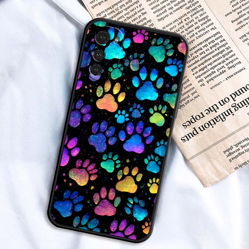 Creative Cat Claw Design For Motorola G85 Edge 50 G24 G35 G14 G04 40 G72 G34 G G54 G13 G32 5G Black Phone Case
