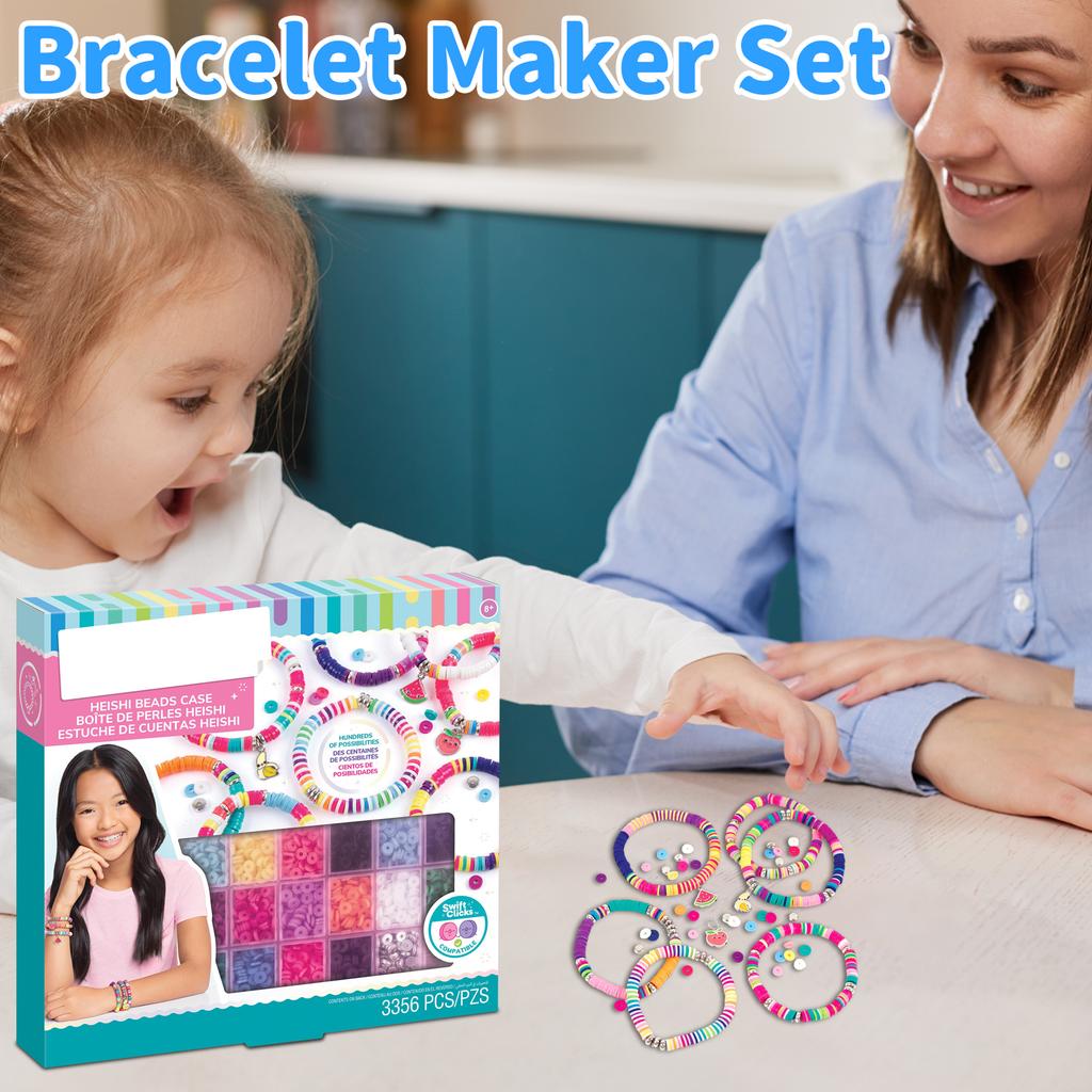 Bracelet Maker Kit – Auto Beading Tool With For Girls Kids Jewelry Craft