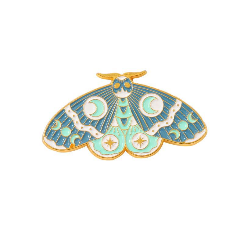 Exquisite Cartoon Butterfly Brooch - Personalized Insect Badge for Clothing and Bags