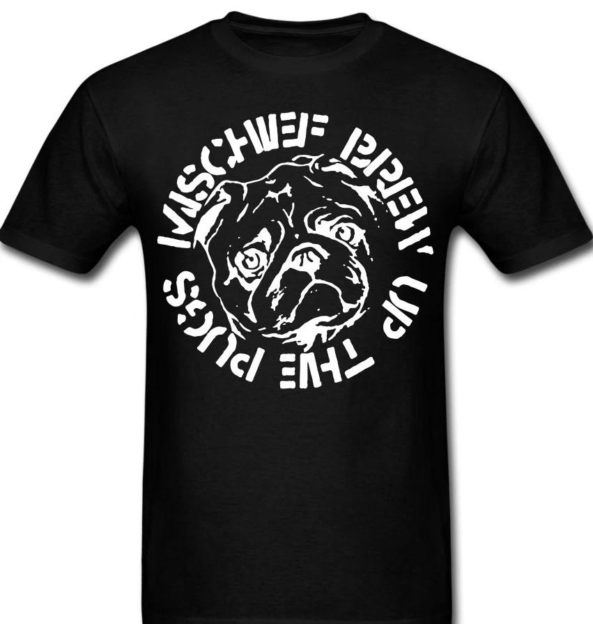 Mischief Brew Up the pugs Thrash hardcore Punk rock band T shirt Tee L