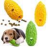 Pet Toy Interactive Puzzle Food Leakage Design Bite-Resistant Chew Toy Simulated Bitter Melon Shape Washable Teeth Cleaning Puppy Toy